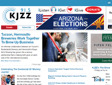 Tablet Screenshot of kjzz.org